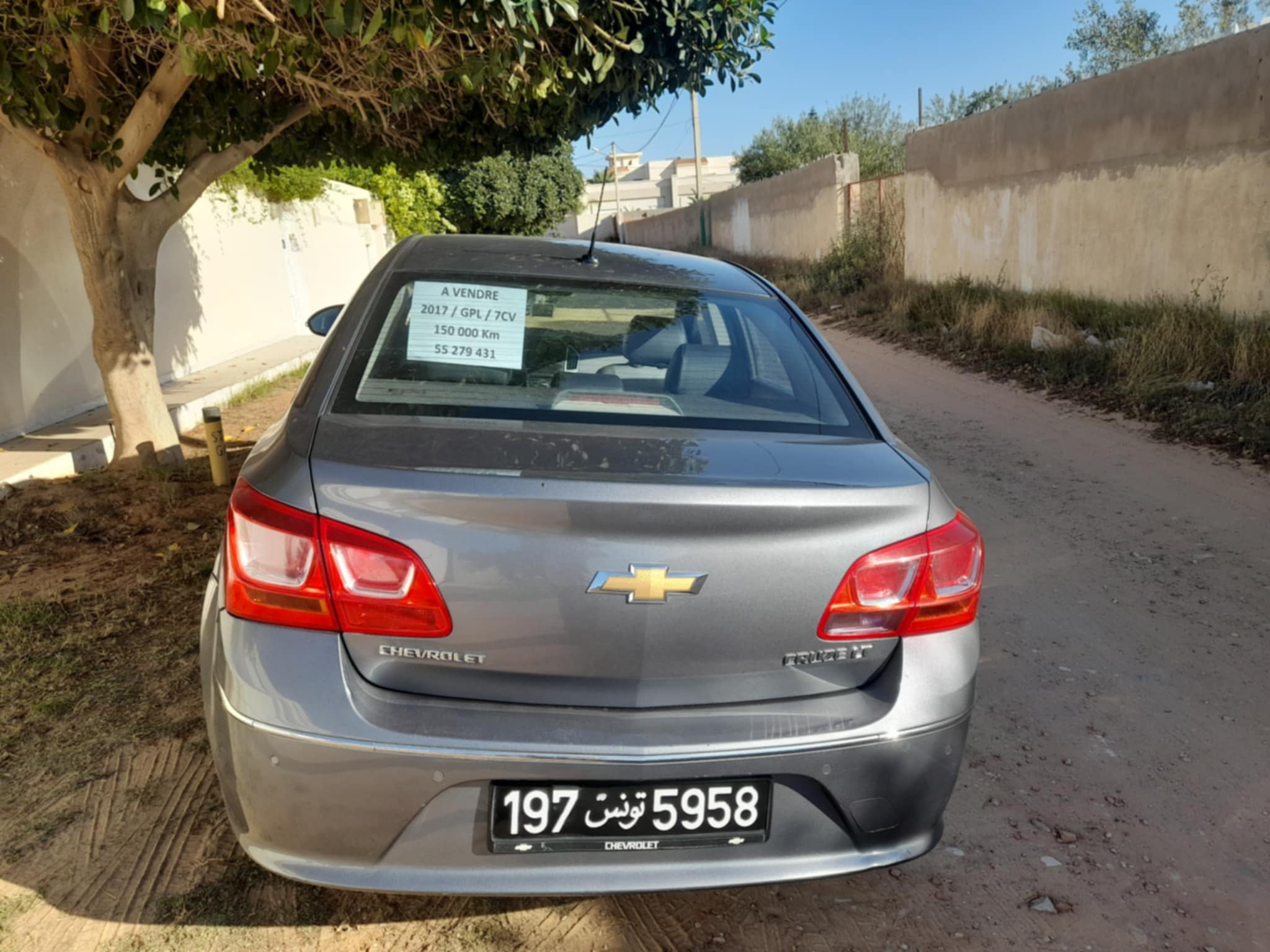 Chevrolet CRUZE - Tunisie
