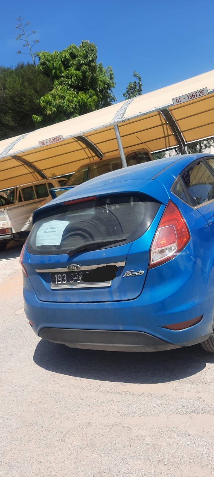 Ezzahra Cite El Ouns Ford Fiesta Ford fiesta titanium