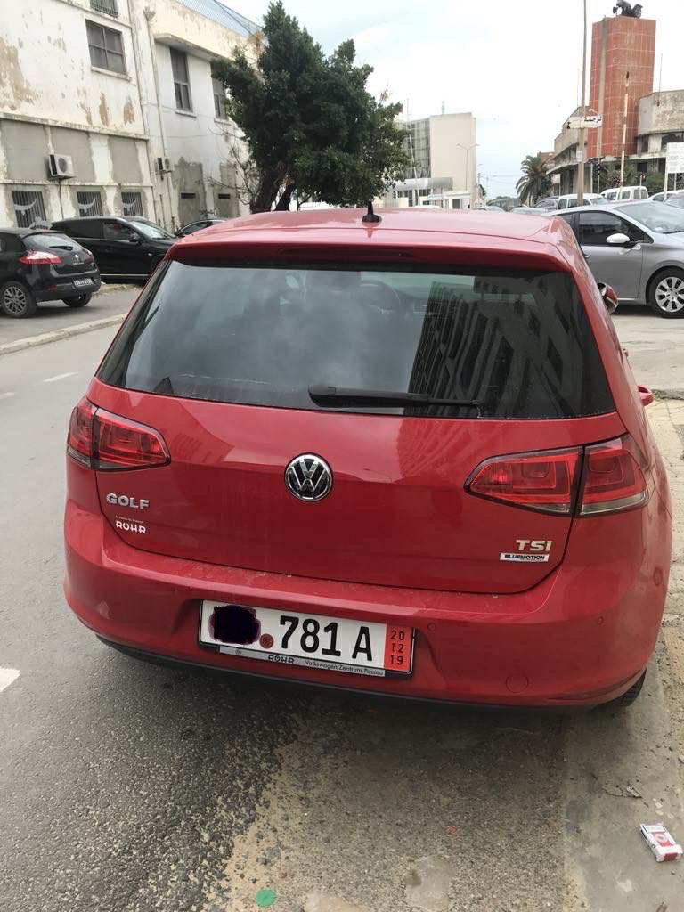 Rades Rades Plage Volkswagen Golf 7 Golf7 allstar