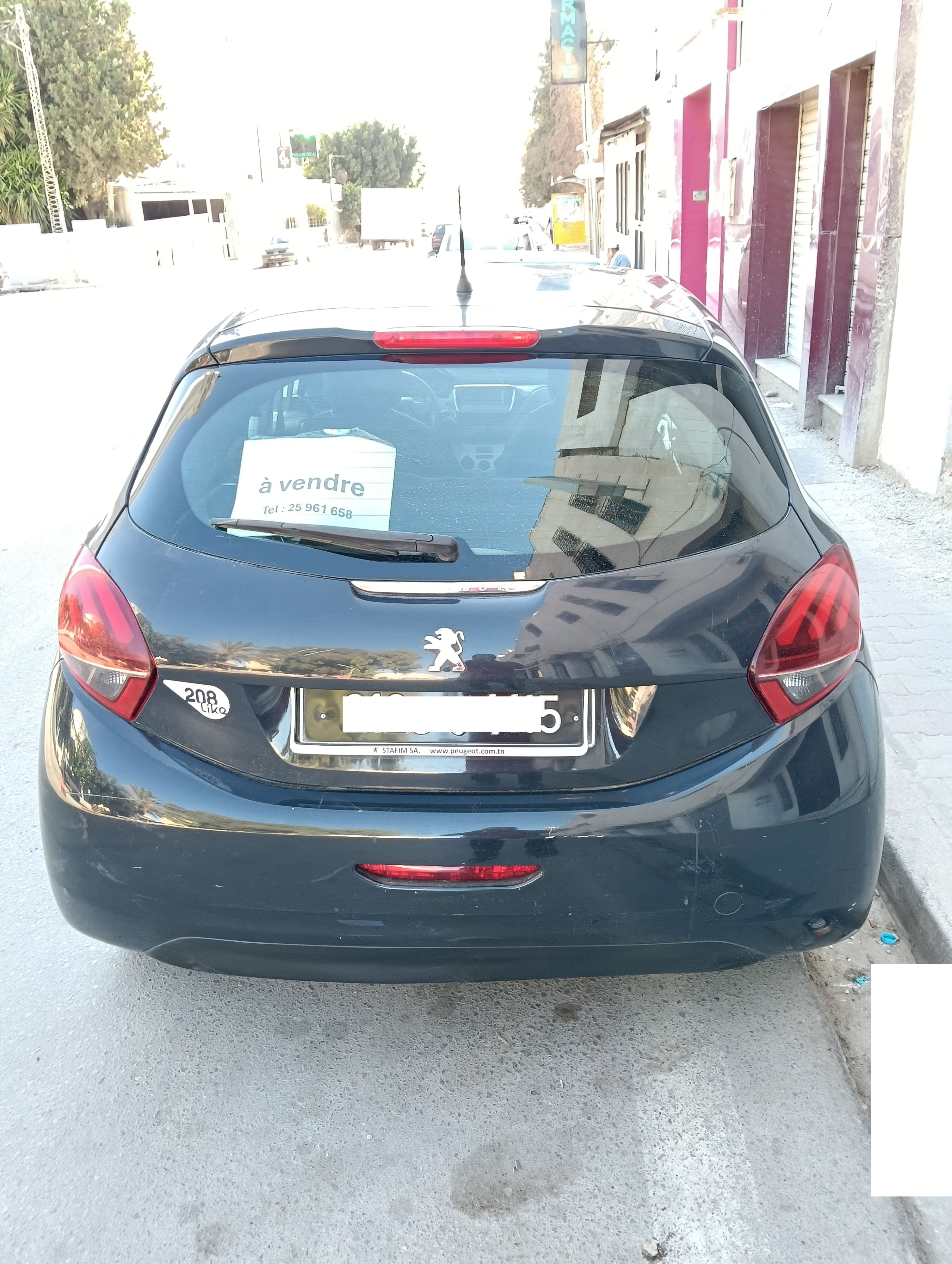 Raoued Cite El Ghazala 1 Peugeot 208 Voiture peugeot 208 1er main anne 2019