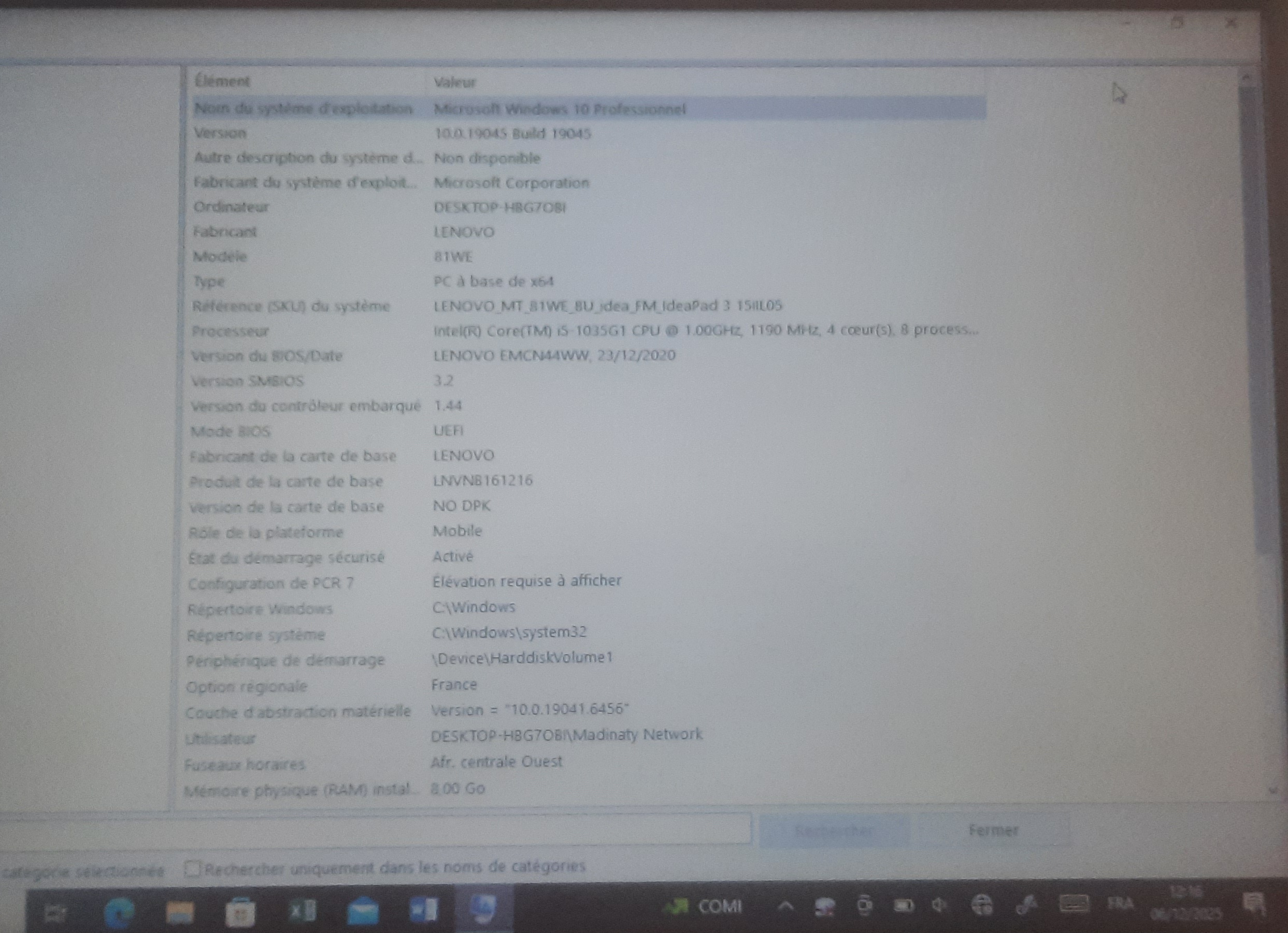 Menzel Bourguiba Cite Sidi Yahya IBM / Lenovo  Autre Ordinateur portable lenovo