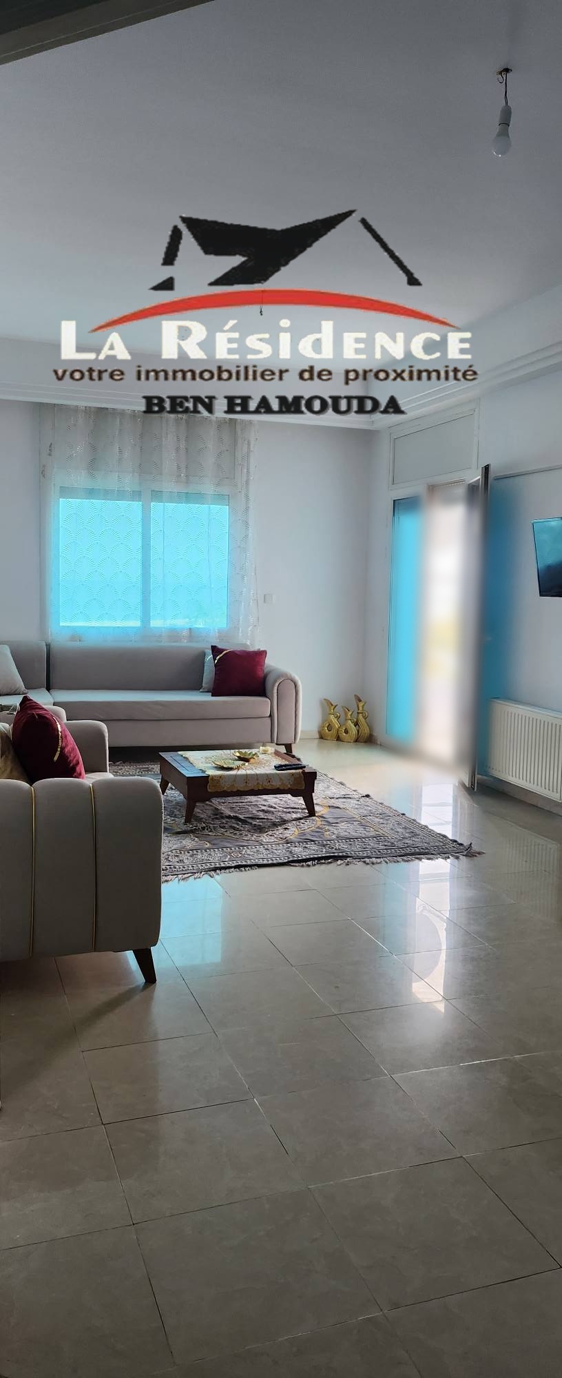 Bizerte Nord&nbsp;Bizerte&nbsp;Location&nbsp;Appart. 3 pi�ces&nbsp;Appartement meubl� dans une r�sidence � bizerte