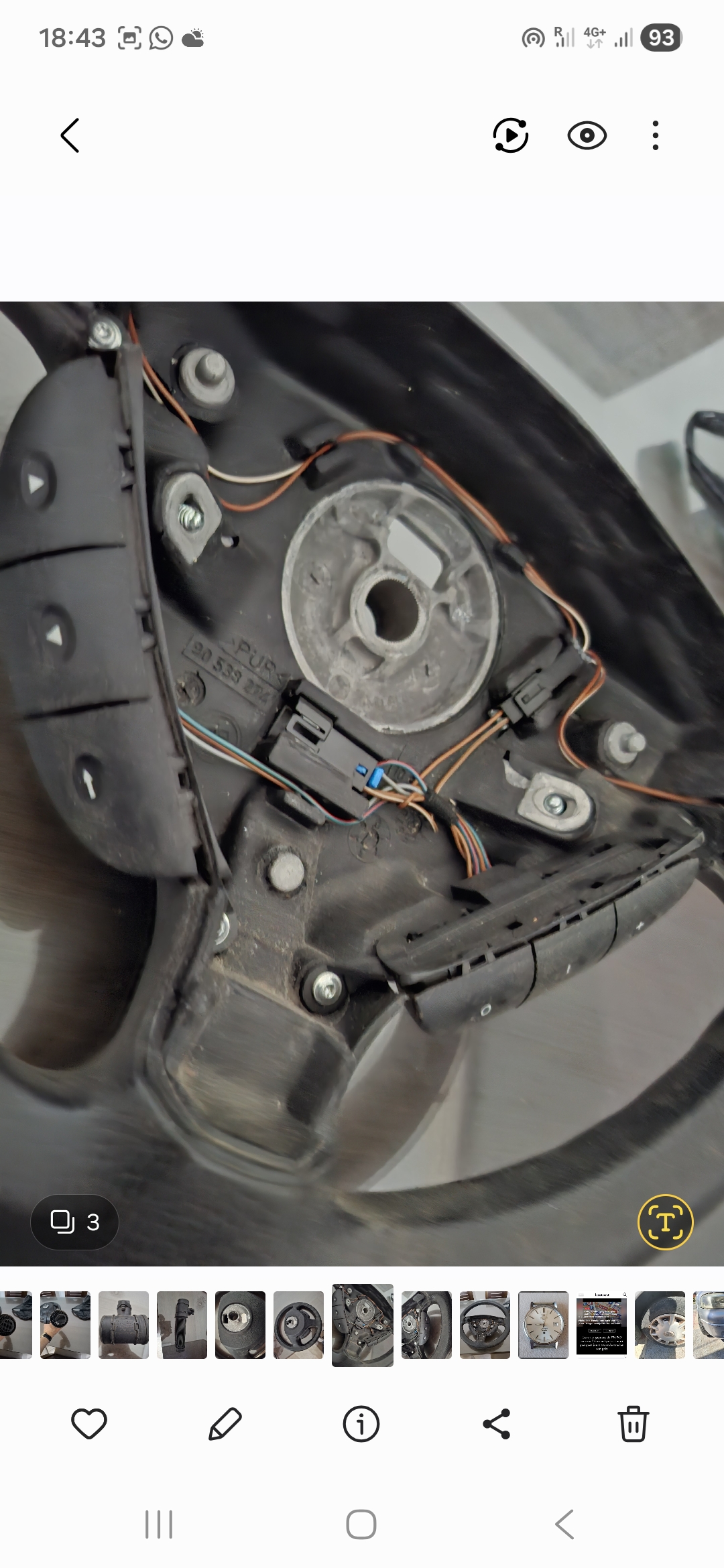 Mannouba&nbsp;La Mannouba&nbsp;Pi�ces D�tach�es&nbsp;Direction et Transmission&nbsp;Volant opel astra g 2002