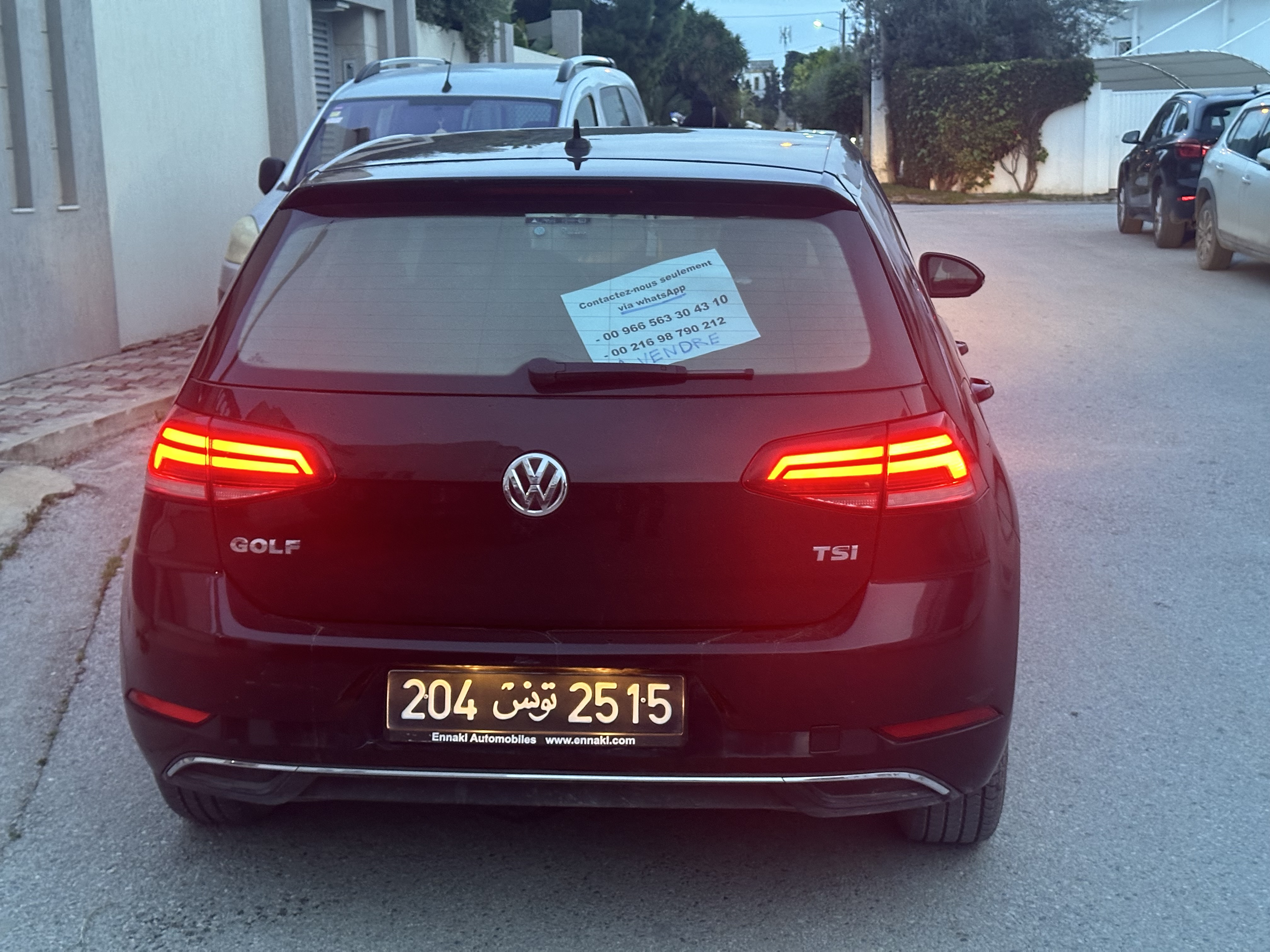 Volkswagen&nbsp;Golf 7 - Tunisie